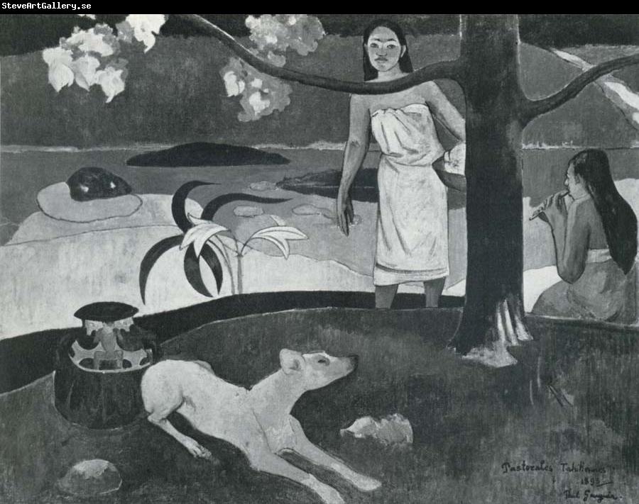 Paul Gauguin Tahitian Pastoral Scenes